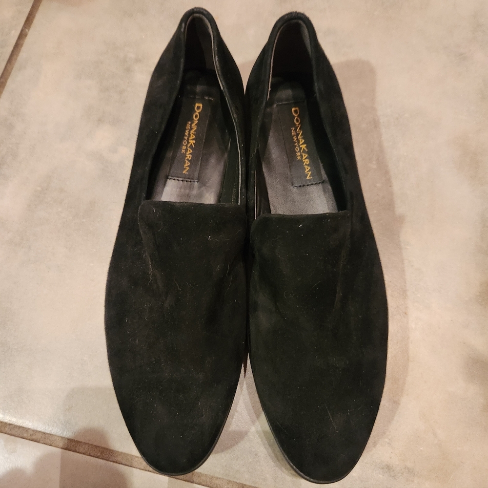 Donna Karan Suede Loafers